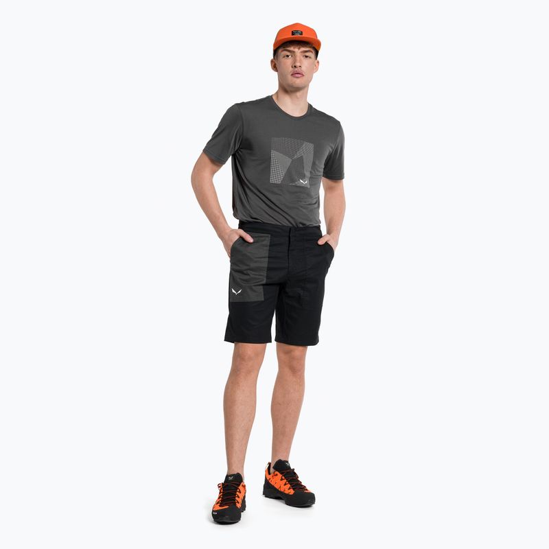 Salewa Lavaredo Hemp Ripstop men's climbing shorts black 00-0000028552 2
