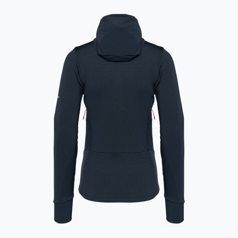 Salewa women's trekking sweatshirt Agner Polarlite Hooded navy blue 00-0000028558 4