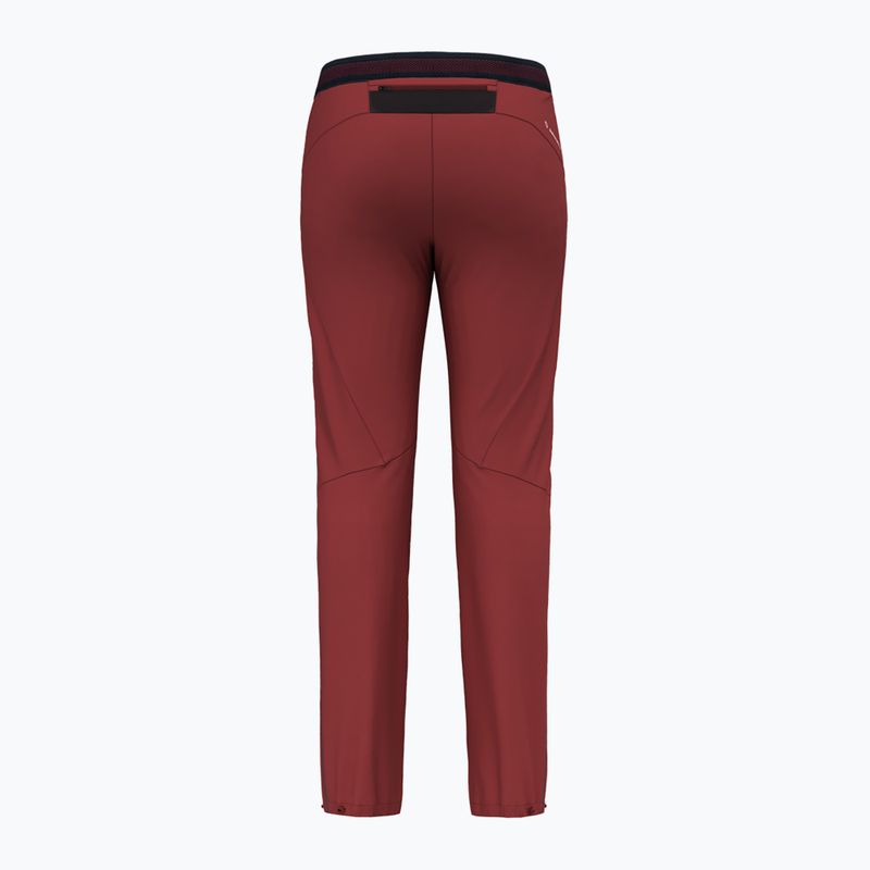 Women's trekking trousers Salewa Pedroc 4 DST burgundy 00-0000028594 7