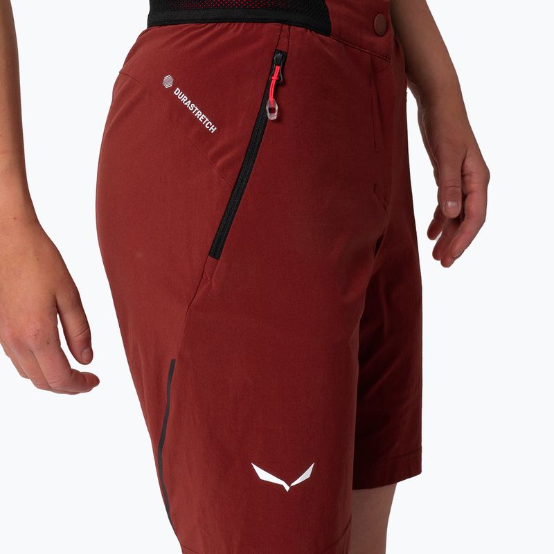 Women's trekking shorts Salewa Pedroc DST red 00-0000028602 6