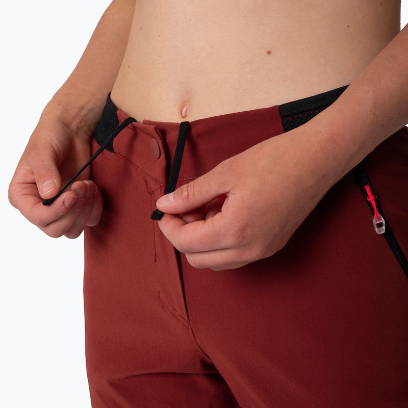 Women's trekking shorts Salewa Pedroc DST red 00-0000028602 8