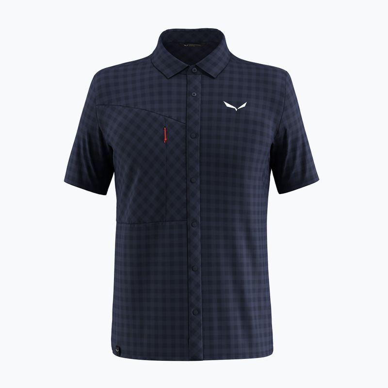 Men's Salewa Puez Dry S/S shirt navy blazer