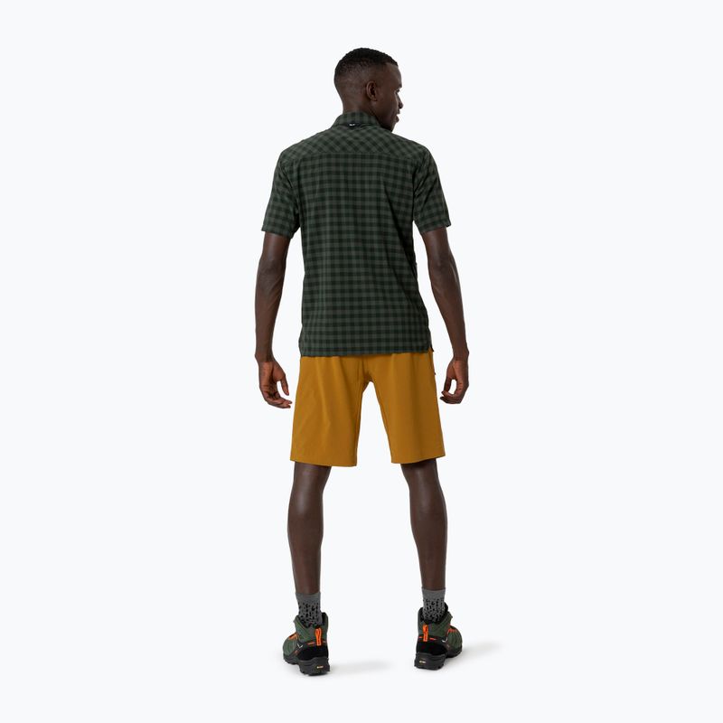 Men's Salewa Puez Dry S/S shirt dark olive 3