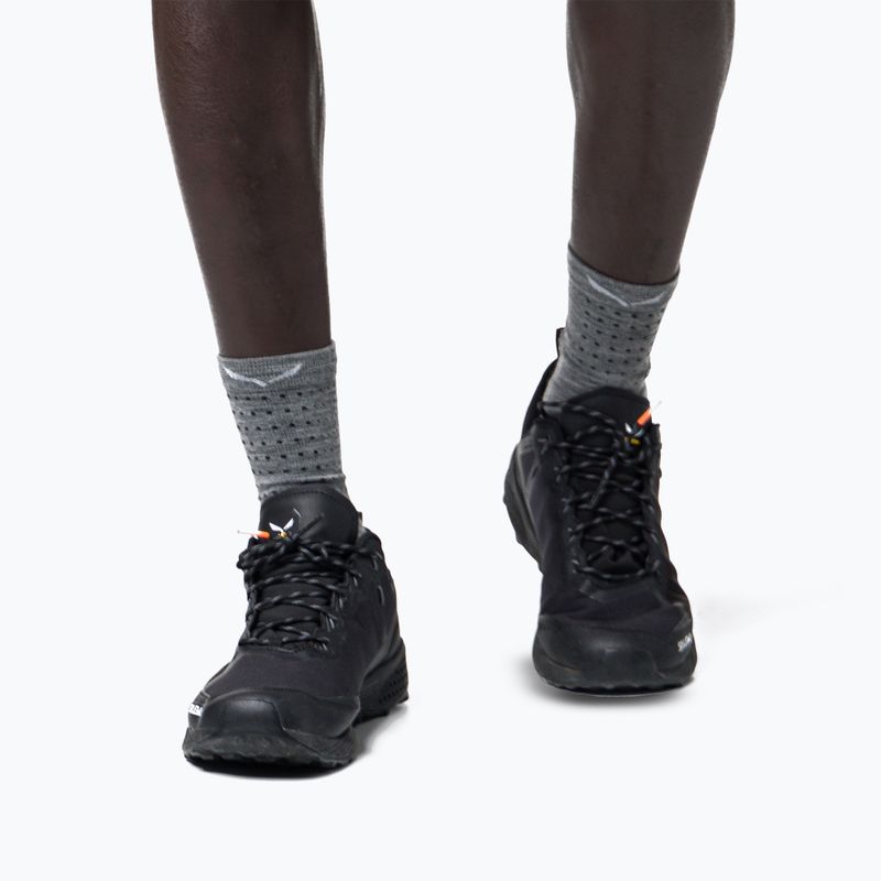 Salewa Pedroc Am Qrt men's socks light grey melange/4570 3