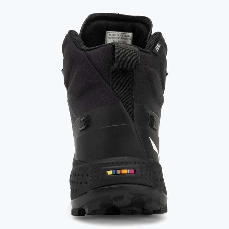 Women's trekking boots Salewa Pedroc Pro Mid Ptx black / black 6