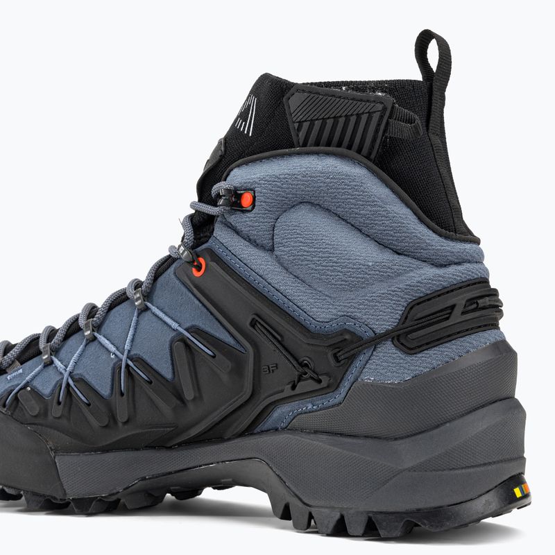 Salewa men's Wildfire Edge Mid GTX approach shoe black-blue 00-0000061350 10