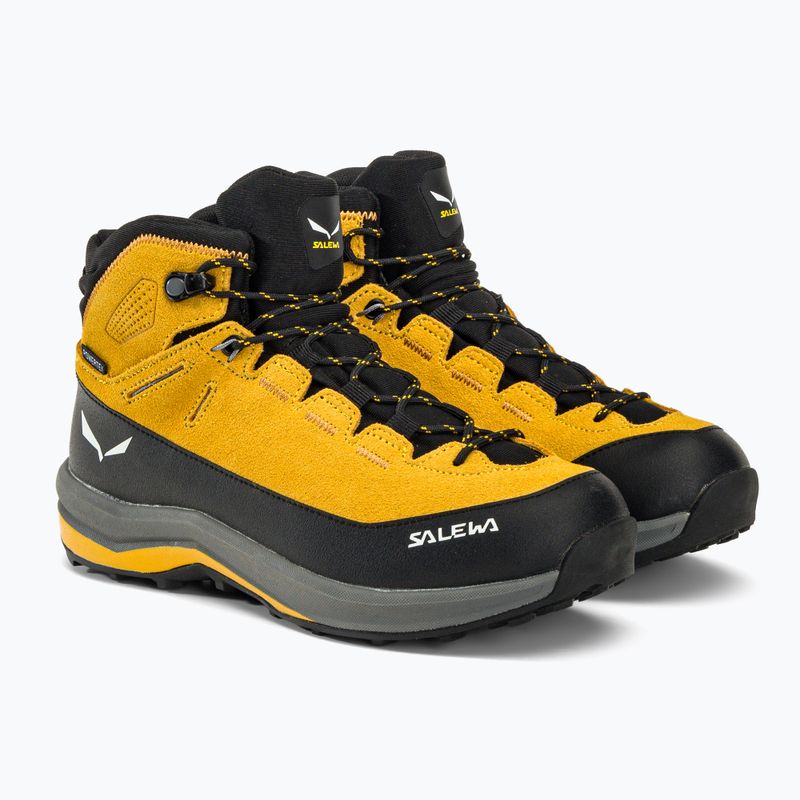 Salewa children's trekking boots MTN Trainer 2 Mid PTX yellow 00-0000064011 4