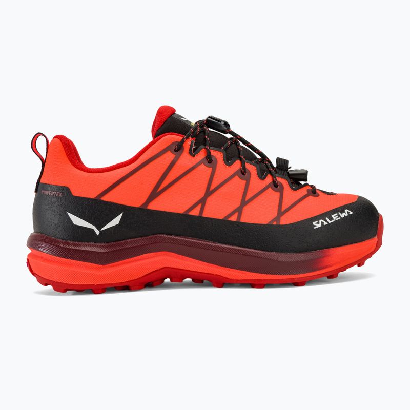 Salewa Wildfire 2 Ptx fluo coral.syrah children's trekking boots 2