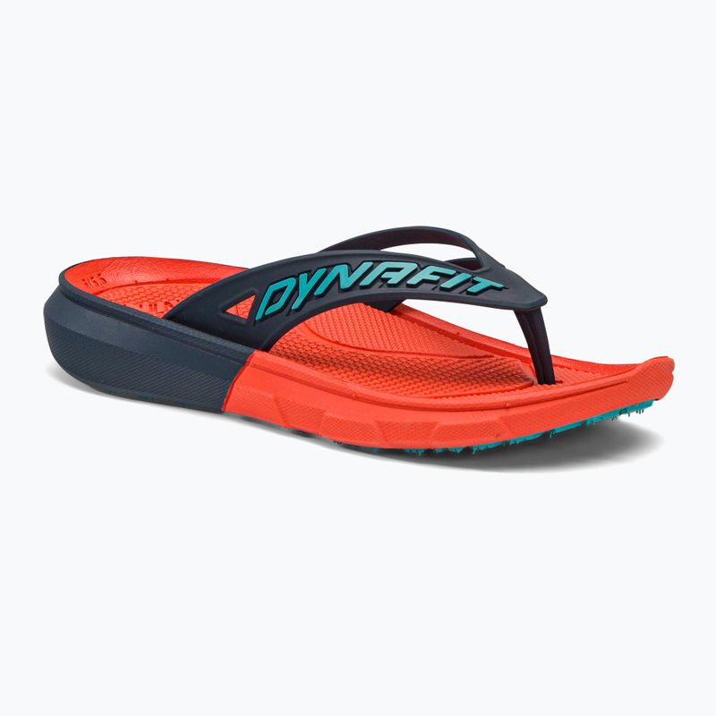 DYNAFIT Podium orange and navy blue flip flops 08-0000064074