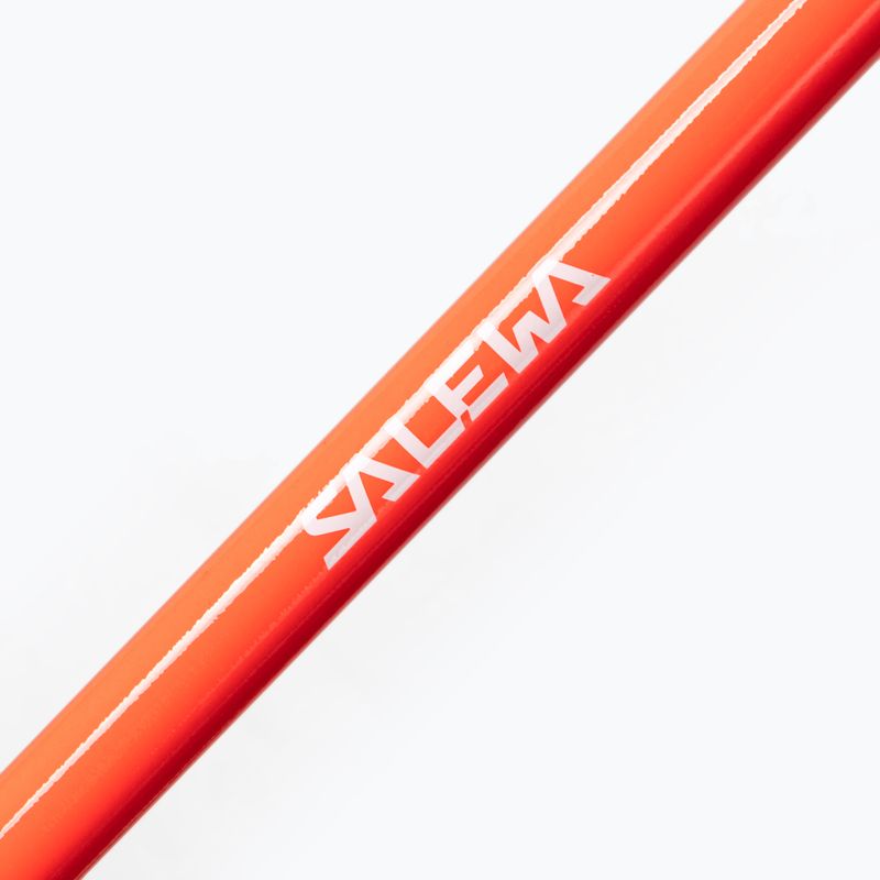 Salewa Puez Aluminum trekking poles hot neon orange 4