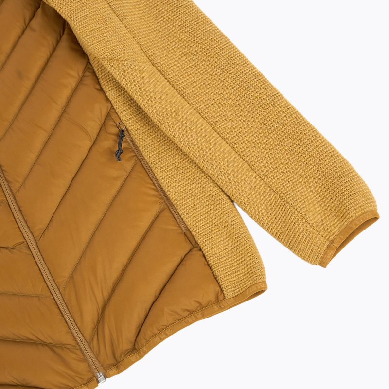 Salewa Fanes Sarner/Rds Dwn Hyb golden brown women's hybrid jacket 4