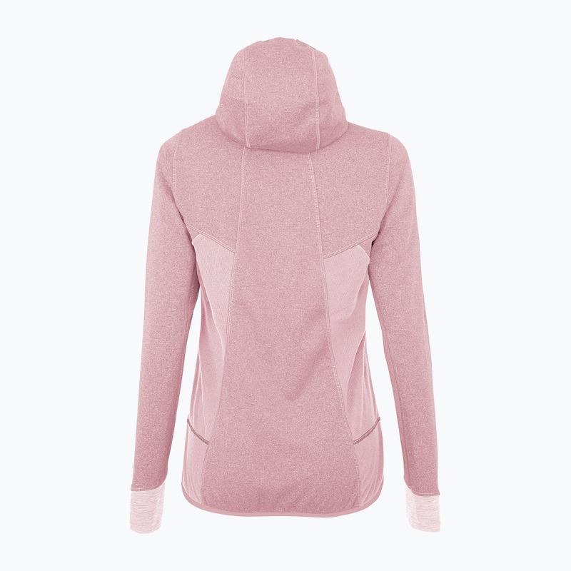 Salewa women's fleece sweatshirt Puez Hybrid PL FZ Hoody zephyr melange 2