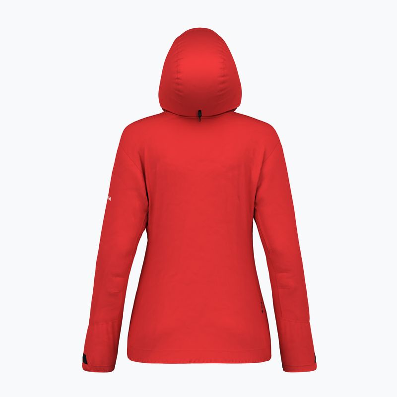 Salewa Ortles GTX 3L flame women's rain jacket 2
