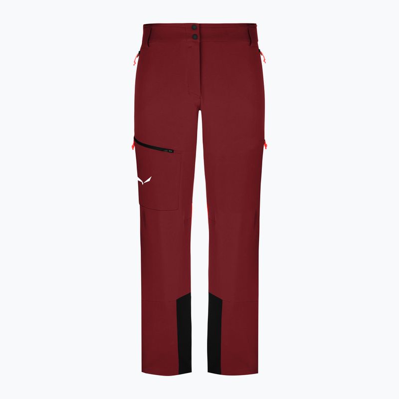 Salewa men's softshell trousers Sella DST syrah