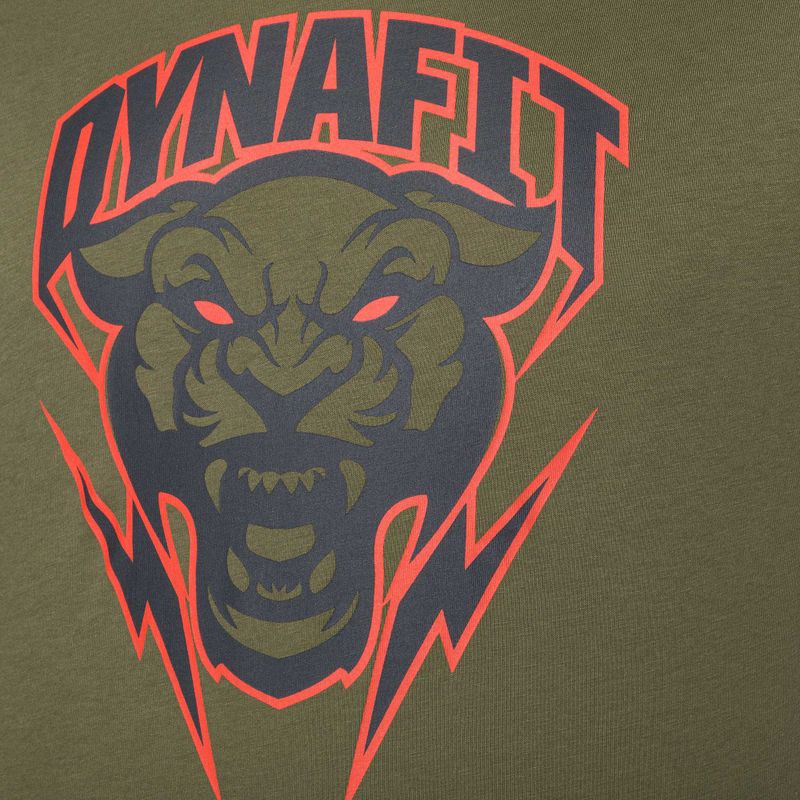 Men's DYNAFIT Graphic CO olive night/tigard T-shirt 3