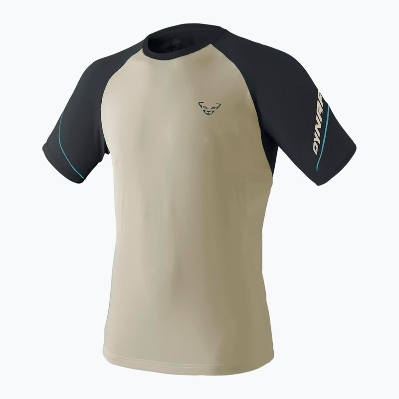 Men's DYNAFIT Alpine Pro rock khaki running shirt 4