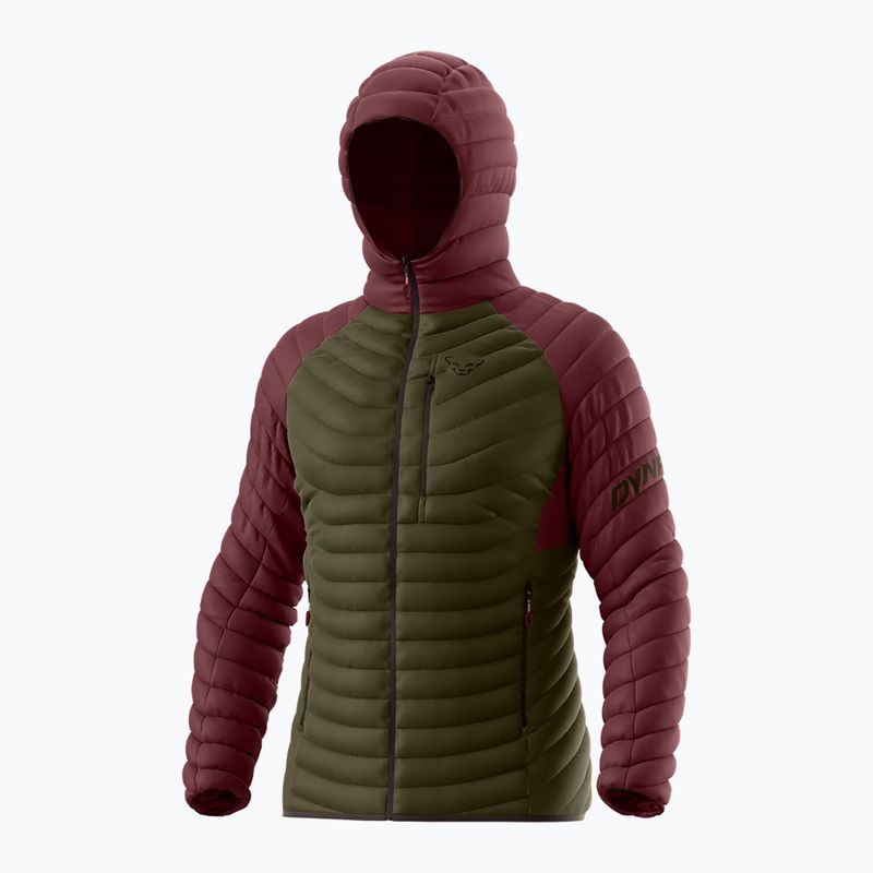 Men's DYNAFIT Radical Dwn RDS Hood skit jacket burgundy 5