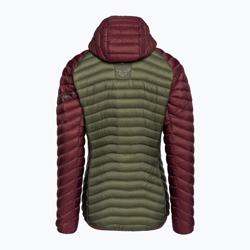 Women's DYNAFIT Skydiving Jacket Radical Dwn RDS Hood burgundy 4