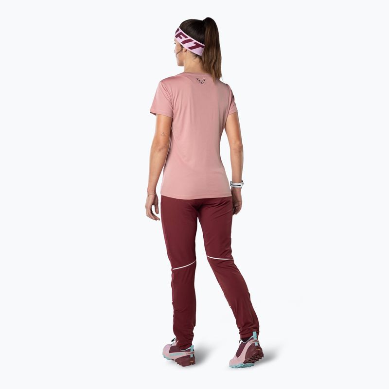 Women's DYNAFIT Traverse 2 mokarosa trekking shirt 3
