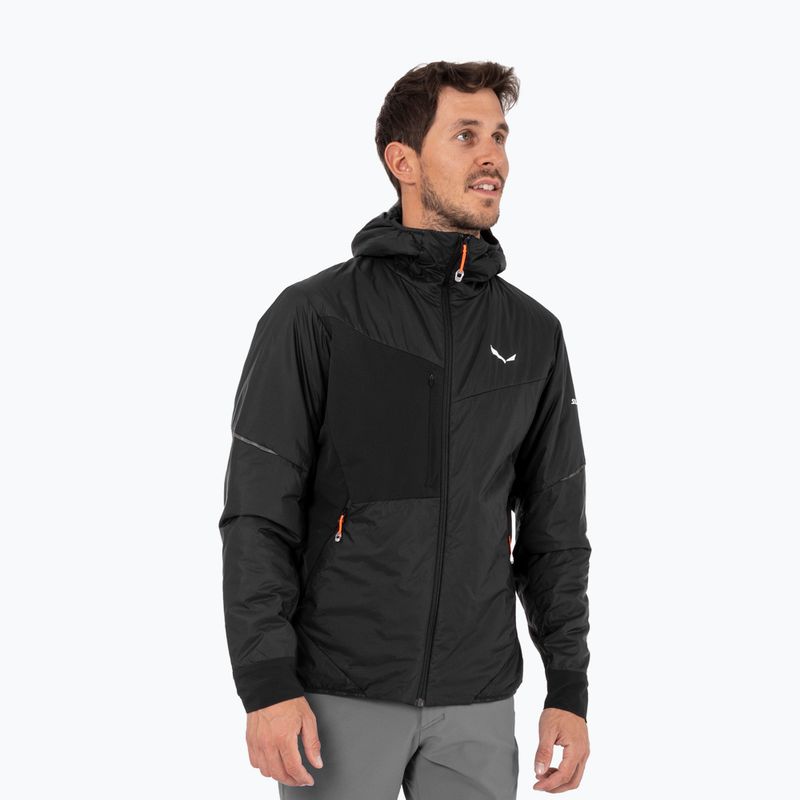 Salewa Pedroc 2 Twr Hyb men's hybrid jacket black out 2