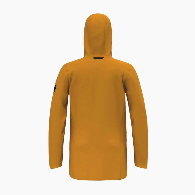 Salewa women's winter coat Fanes 2L PTX Parka golden brown 9