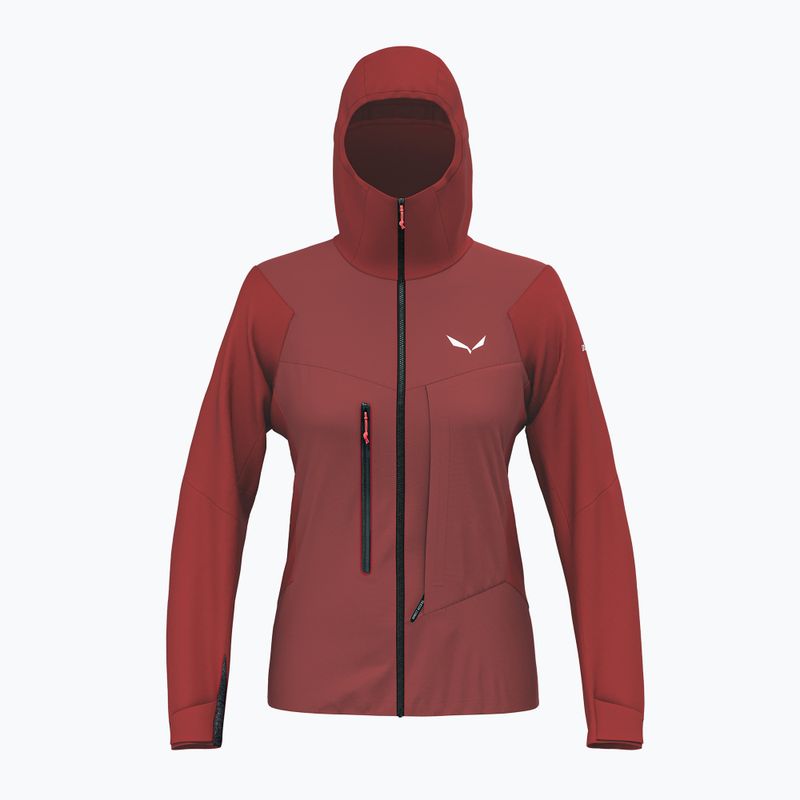 Salewa women's softshell jacket Sella DST Hyb syrah 8