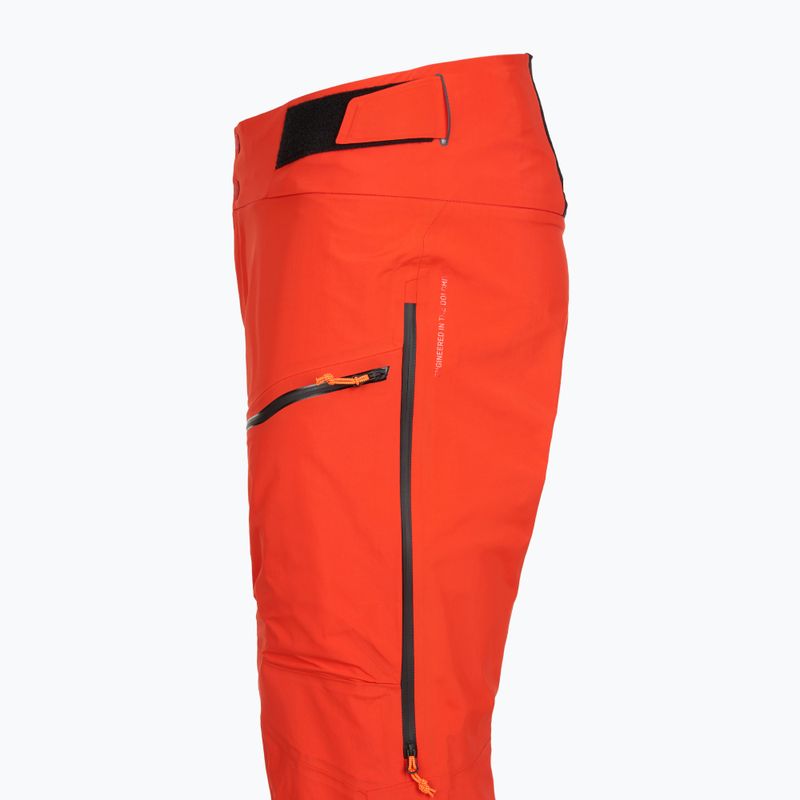 Men's Salewa Sella 3L PTX flame ski trousers 3