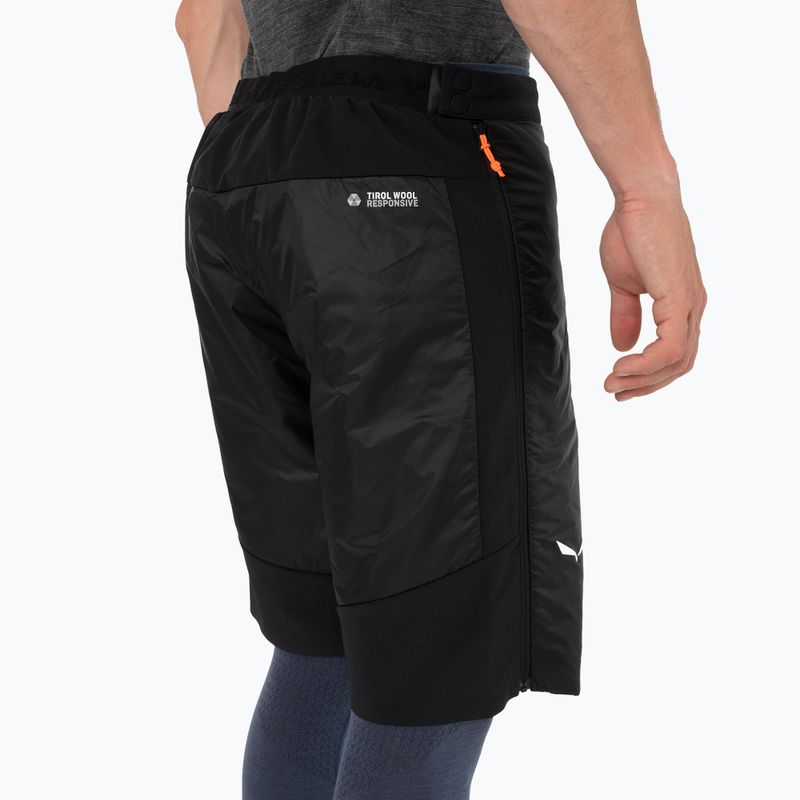 Men's Salewa Sella Twr trekking shorts black out 5