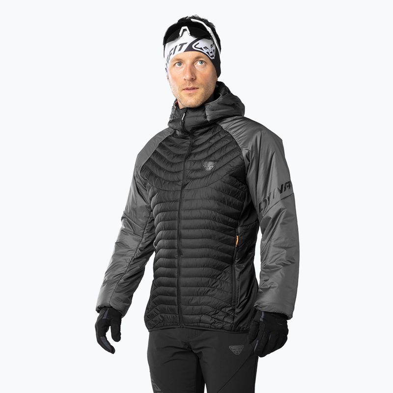 Men's DYNAFIT Ski Jacket Spped Insulation Hooded magnet