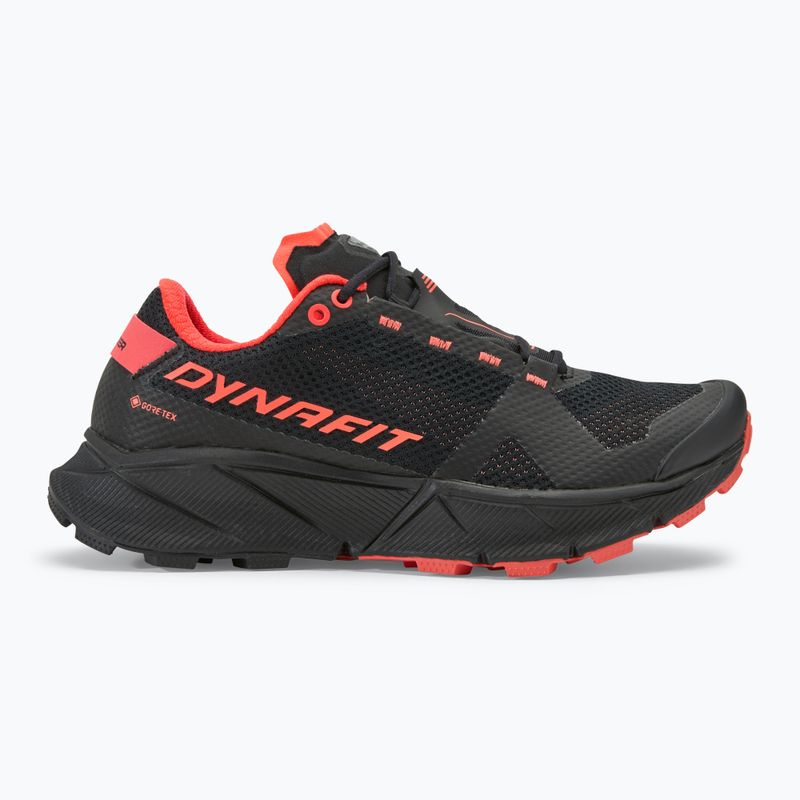 DYNAFIT Ultra 100 GTX women's running shoes black out/fluo coral 2