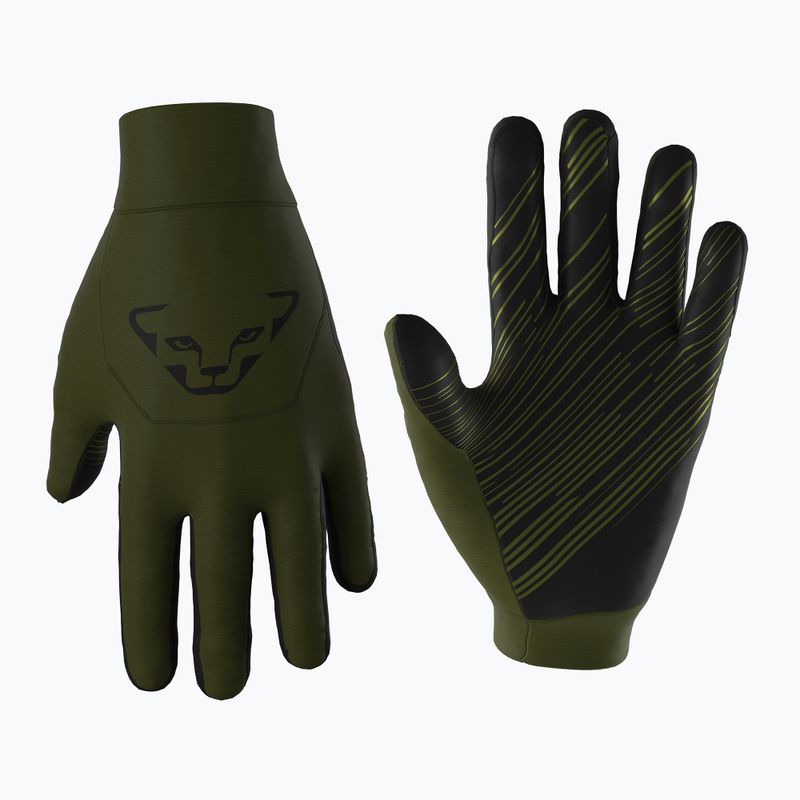 DYNAFIT Ski Gloves Upcycled Thermal winter moss