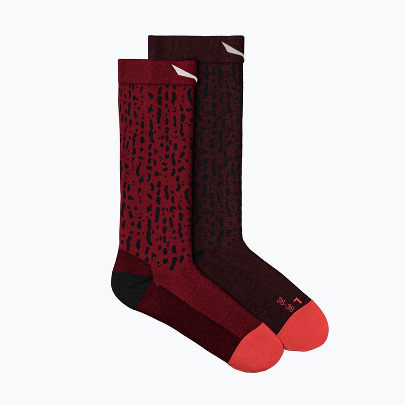 Salewa women's socks MTN TRN Sal. AM QRT flame/1570