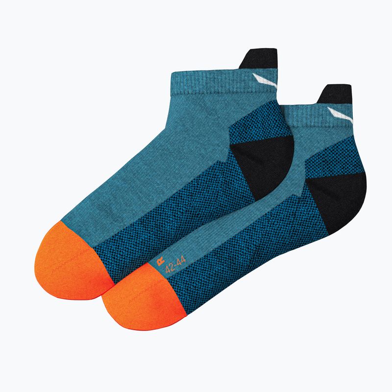 Men's Salewa Mtn Trn Am Low socks cendre blue 2