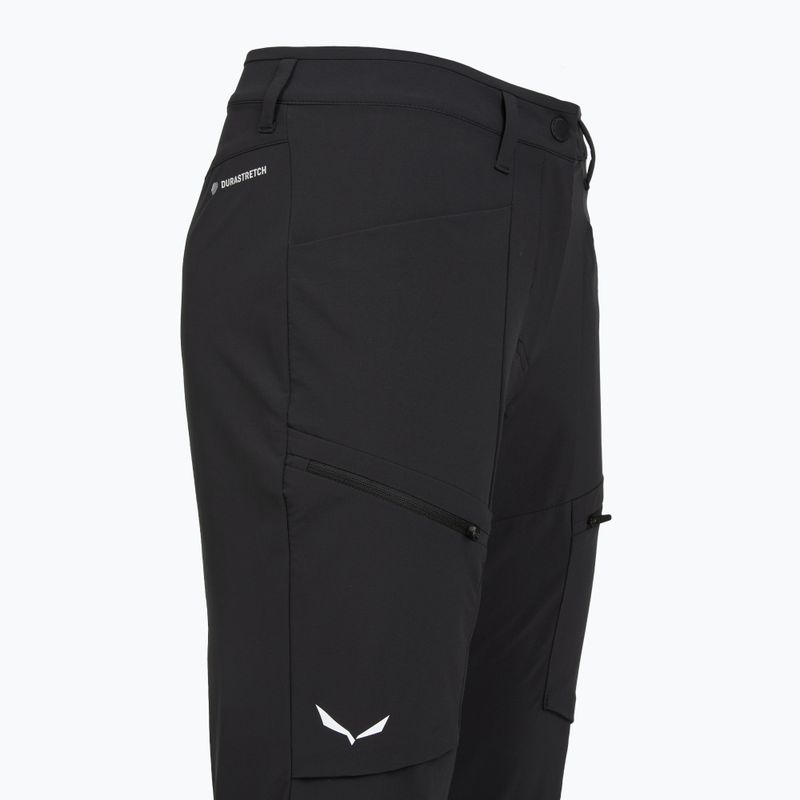 Women's softshell trousers Salewa Puez DST Cargo black out 3