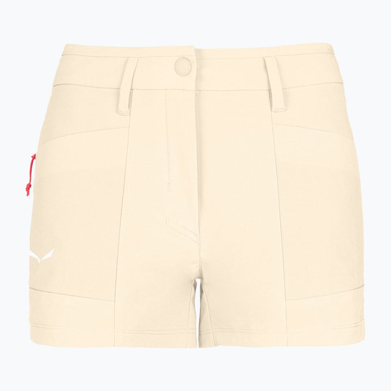 Women's trekking shorts Salewa Puez DST Cargo oatmeal