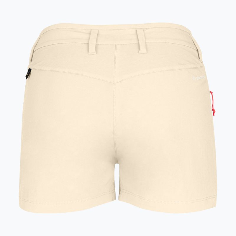 Women's trekking shorts Salewa Puez DST Cargo oatmeal 2