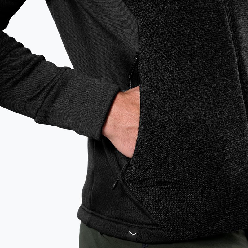 Men's hybrid jacket Salewa Fanes Sarner Light Hybrid black out 5