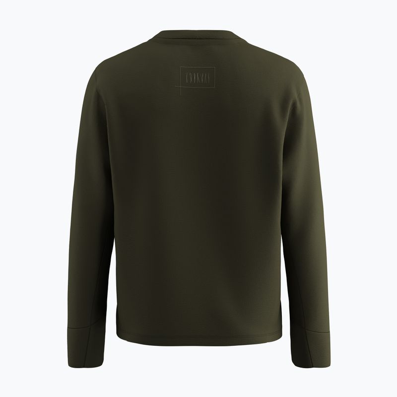 Men's sweatshirt Salewa Fanes Dry Pullover dark olive 8