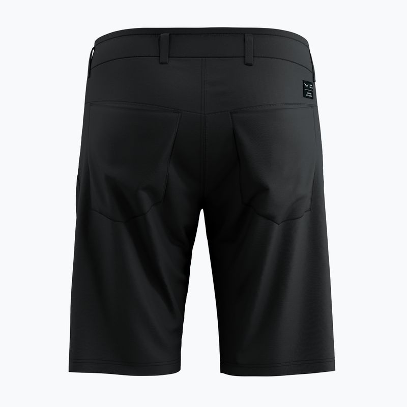 Men's trekking shorts Salewa Fanes Light black out 9
