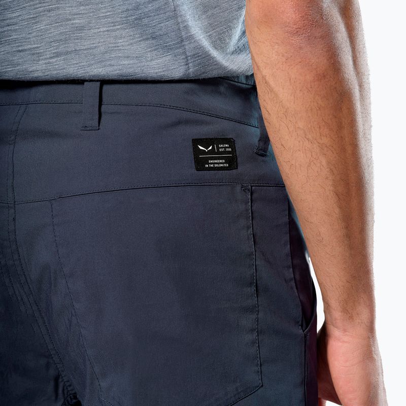 Men's Salewa Fanes Light navy blazer trekking shorts 5