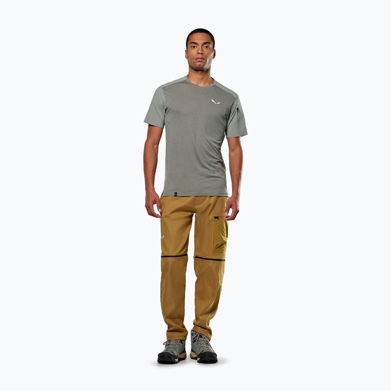 Salewa men's trekking shirt Puez Am Hyb shadow 2