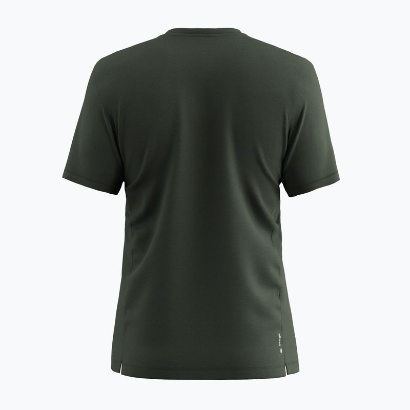 Salewa Puez Dry men's trekking shirt dark olive 8