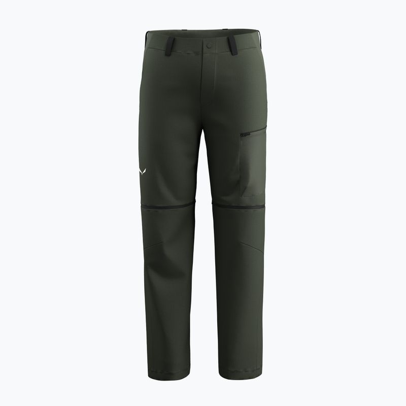Men's trekking trousers Salewa Puez Hemp/Dst 2/1 dark olive 7