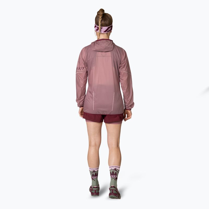 DYNAFIT women's running jacket Vert Wind 72 mokarosa 2