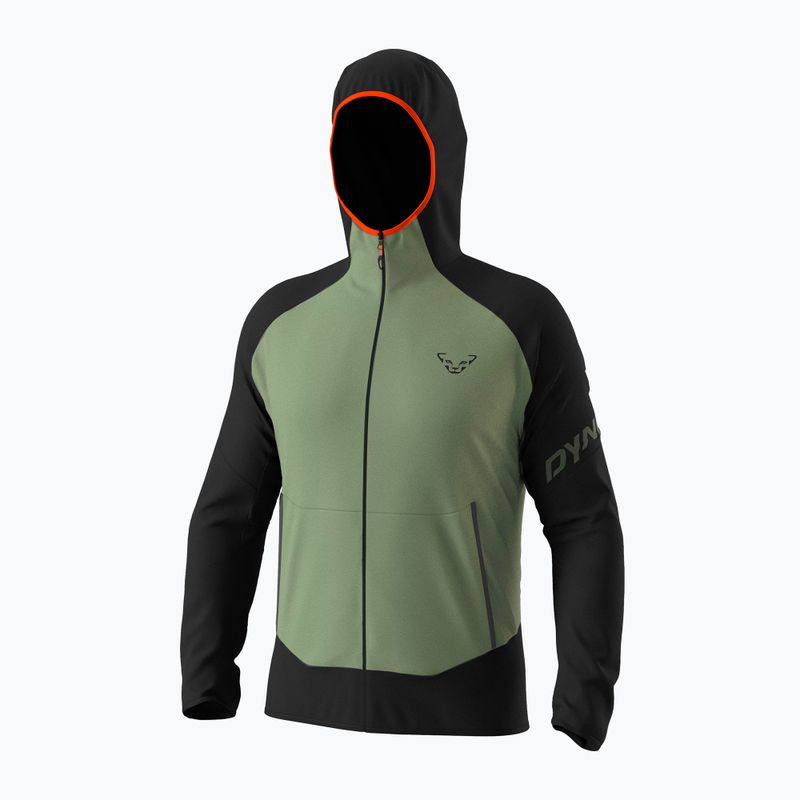 Men's DYNAFIT Transalper Light Polartec Hoody black out sage trekking sweatshirt 4