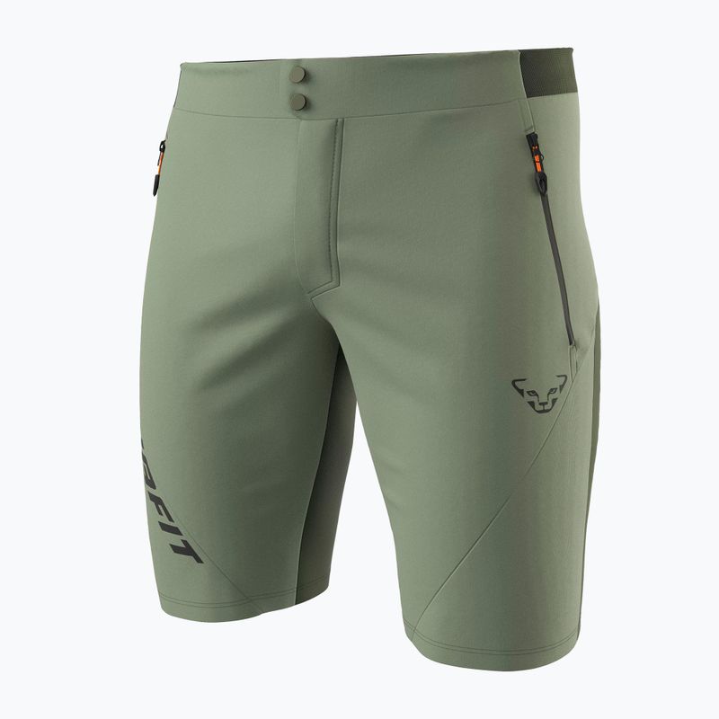 Men's DYNAFIT Transalper Light Dynastretch sage trekking shorts 4