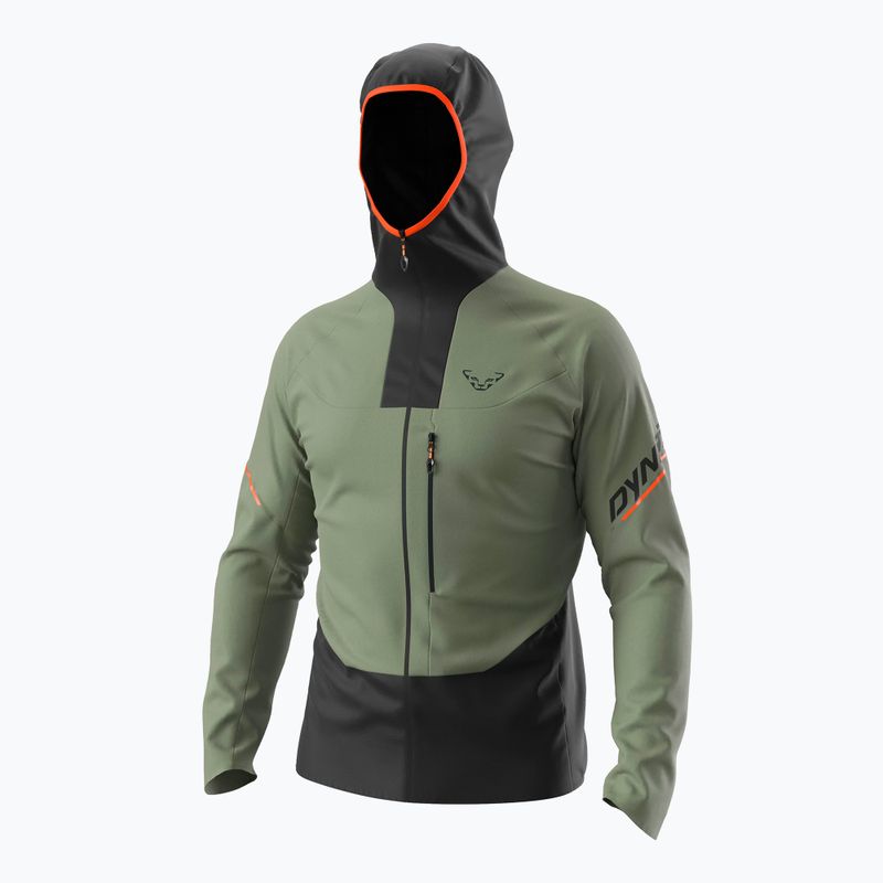 Men's DYNAFIT Traverse Dynastretch sage wind jacket 4