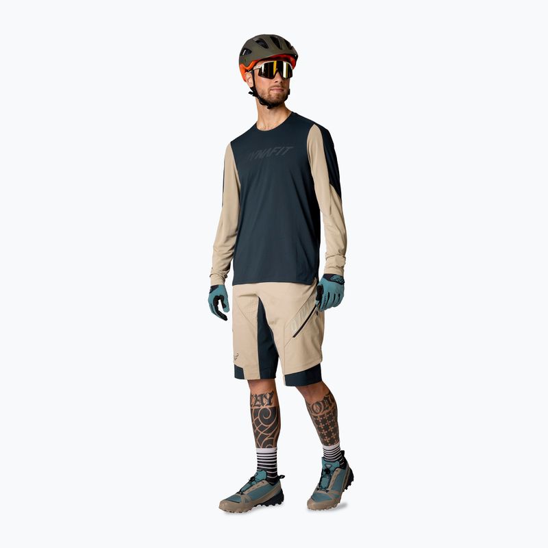 DYNAFIT Ride DST men's cycling shorts rock khaki 2