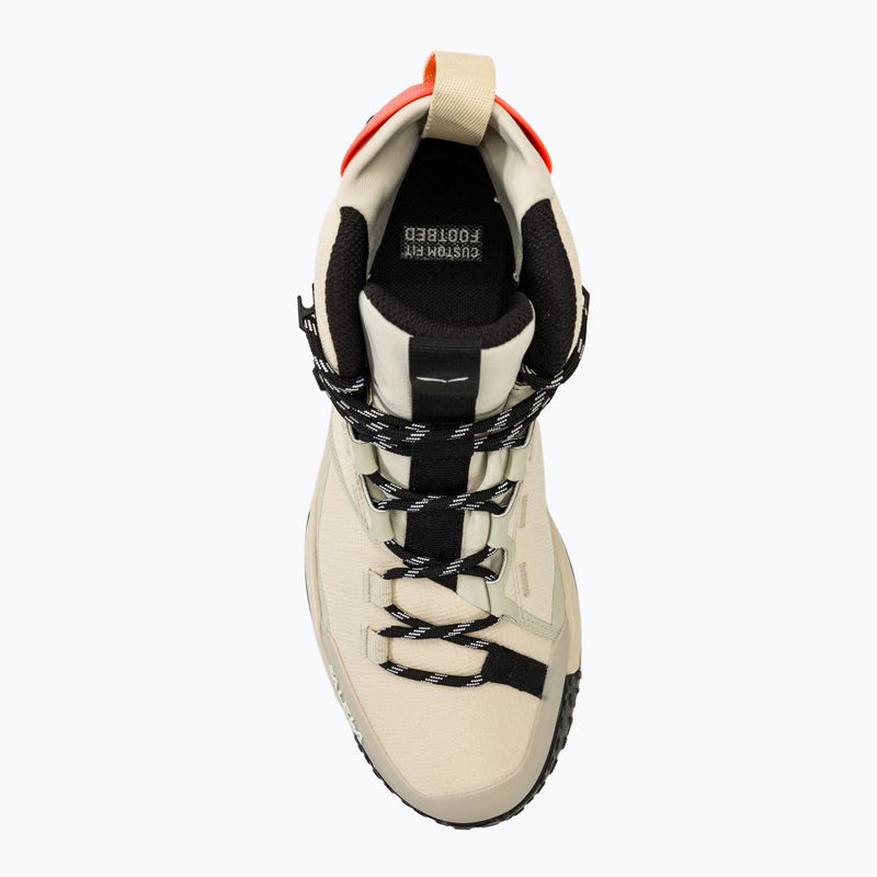 Salewa women's trekking boots Puez Mid Ptx oatmeal/oatmeal 5