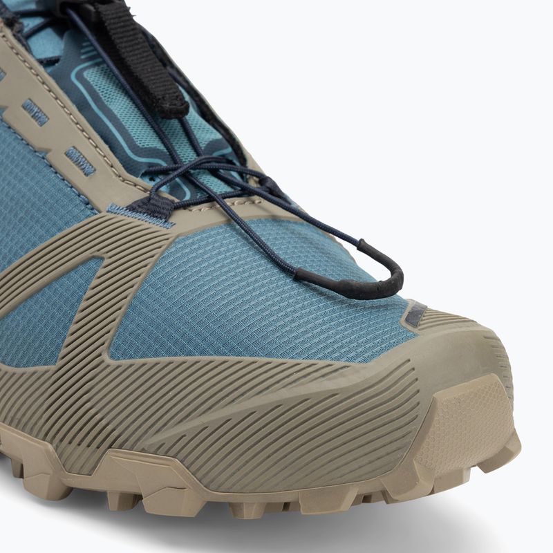 Men's DYNAFIT Traverse rock khaki/storm blue running shoes 7